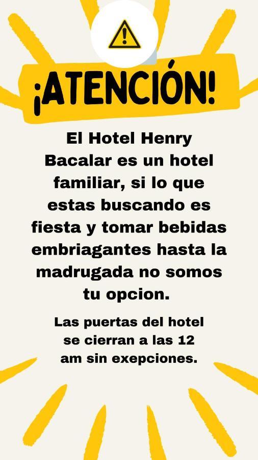 Hotel Henry Бакалар Екстер'єр фото